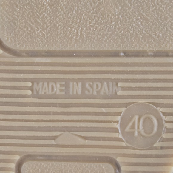 Viscata Barcelona Womens EU 40 US 9-9.5 Red Slip On Espadrilla 3" Wedges Sandals - Picture 10 of 10